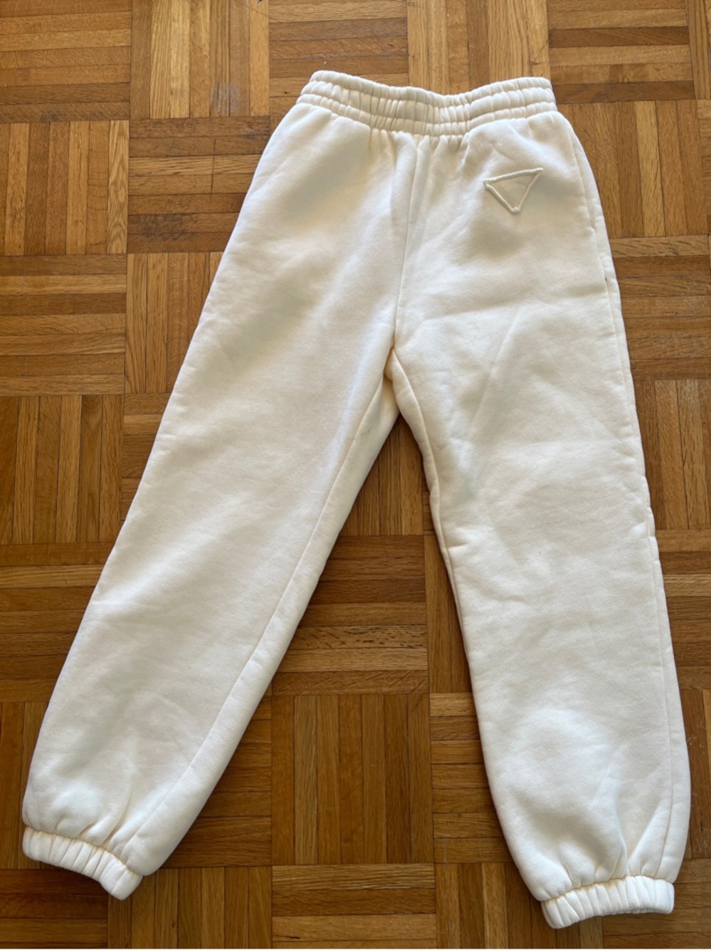 Bottega Veneta Cream Sweatpants